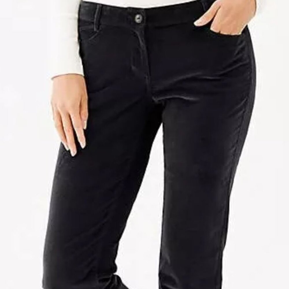 J.Jill Corduroy Straight Leg Stretch Pants NWT